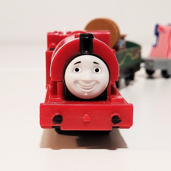 Thomas & Friends Trackmaster Skarloey Puppet Motorized Train with Cars - Works - Picture 2 of 6